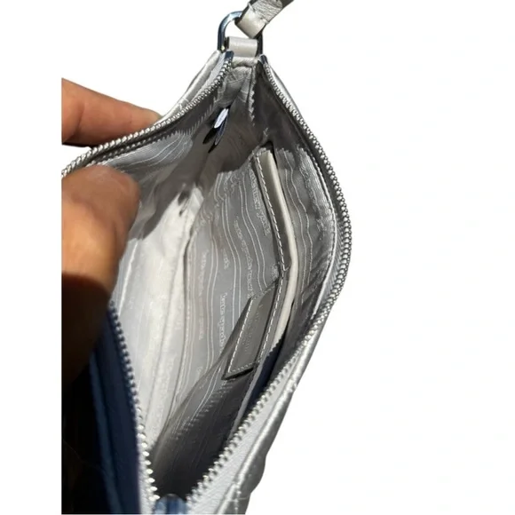 Kate Spade Nwot Sam Icon Quilted Satin Mini Pochette - Picture 12 of 14